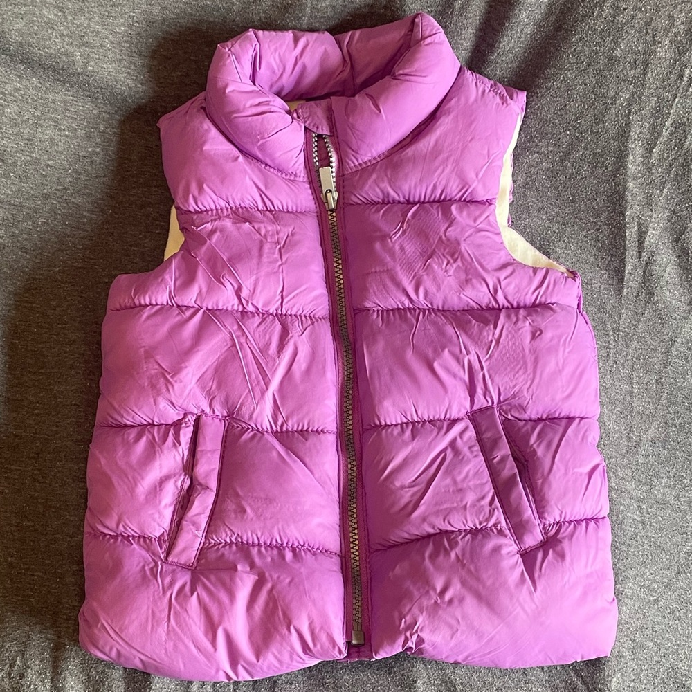 Old Navy - Toddler - Puffy Vest - Lavender Purple